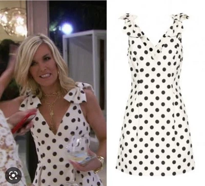 $199 • Buy ZIMMERMANN Corsage Polka Dot Mini Dress - Size 1