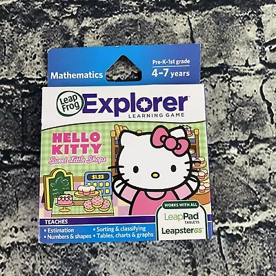 Hello Kitty Math LeapFrog Explorer  For Math Ages 4-7 LeapPad Tablet LeapsterGS • $27.33