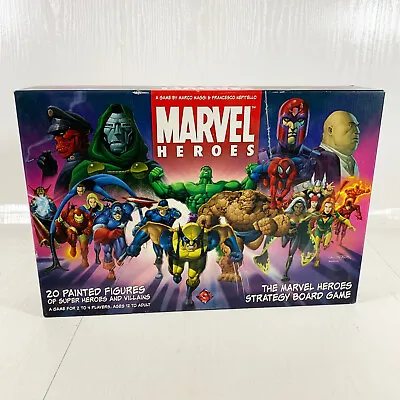 MARVEL HEROES Strategy Board Game - 100% Complete - 2006 Fantasy Flight • $79.95