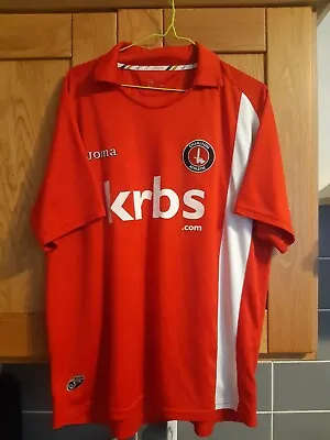 Charlton Athletic XL Adult Home Football Shirt  2009/10 Season. • £24