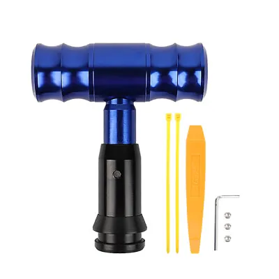 Blue Aircraft Joystick Automatic Car Gear Shift Knob Manual Shifter Lever Head • $15