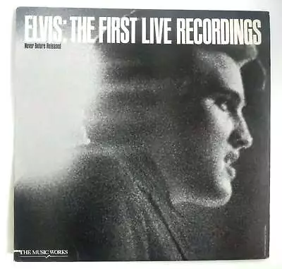 Elvis Presley ‎– The First Live Recordings Vinyl LP 12  PB 3601 Record • $123.67