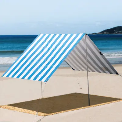 $149 • Buy Beach Tent NAUTICAL BLUE Beach Shelter From Byron Bay Beach Life