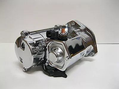 $178.59 • Buy Ultima Chrome 1.4kw Top Post Thunderfire Starter For 1989-2006 Harley Big Twin