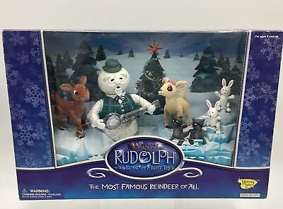 Rudolph And The Island Of Misfit Toys Figure Box Set Memory Lane Sam Clarice • $89.99