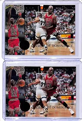 (2) Lot 1994-95 Upper Deck Rare Air Michael Jordan Decade Of Dominance #78 Bulls • $0.99