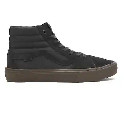 Vans BMX Sk8-Hi Shoes In Grey And Gum Suede Trainers • $293.28