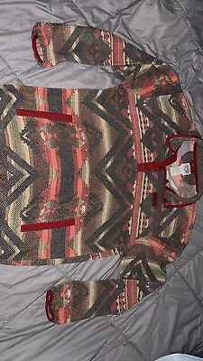 Cinch Jacket Mens Xl Fleece Snap Pullover Sweater • $50