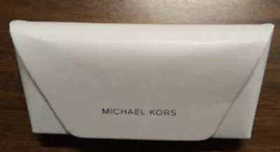 Michael Kors Eyeglasses Sunglasses White Case Glasses 6.25x3x2 • $14.96