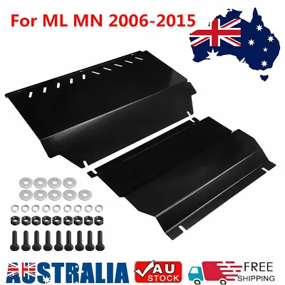 $123 • Buy For Mitsubishi Triton ML MN Bash Plate Front Sump Guard Black 2006-2015