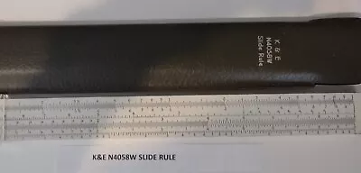 K&E N4058W Slide Rule • $15