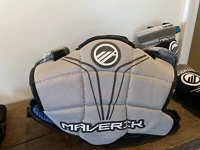 Maverick Charger EKG Lacrosse Chest Pad With Shoulder Pads Youth Small • $22