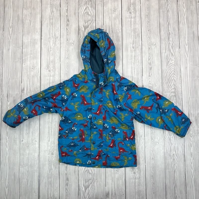 £3.46 • Buy Target Dry Boys Rain Jacket Coat 2-3 Years Dinosaurs Zip Up Hooded Waterproof