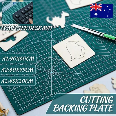 A1A2A3 Cutting Mat Self Healing Doubleside Art Craft DIY Hobby Cutting Board PVC • $15.99
