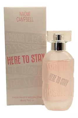 Naomi Campbell Here To Stay Eau De Toilette Spray 30ml Womens Fragrance • £16.47