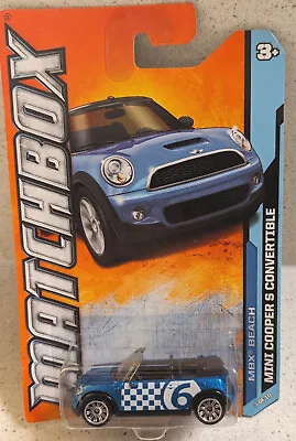 MINT Lesney Matchbox Mini Cooper S Convertible Long Card 2011 • $16.70