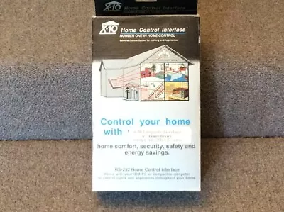$99.95 • Buy NEW VINTAGE - X10 HOME CONTROL AUTOMATION INTERFACE SYSTEM CP290 120V 60Hz