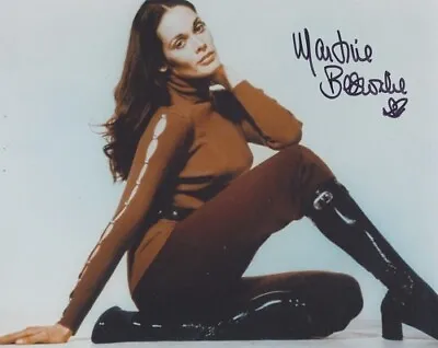Martine Beswick In Person Signed Photo - BEAUTIFUL Actress And Model - BA334 • £10