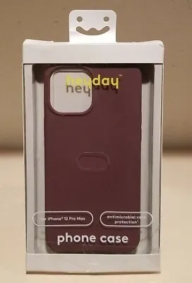 Heyday Antimicrobial Case For IPhone 12 Pro Max - Mulberry  • $3.39