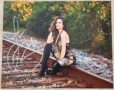 Brooke Adams Tessmacher SIGNED Photo Wrestling Autograph 8x10 TNA WWE • $24.99