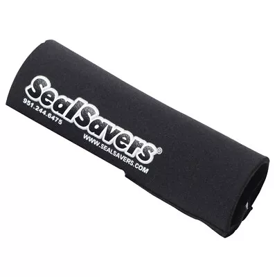 Seal Savers Zip On Fork Covers Seal Guards 32-35mm Short Black Motorcycle • $38.30
