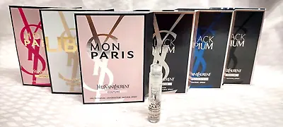 $22.98 • Buy 6 YSL BLACK OPIUM INTENSE NUIT BLANCHE, MON PARIS, LIBRE Women's Perfume SAMPLES