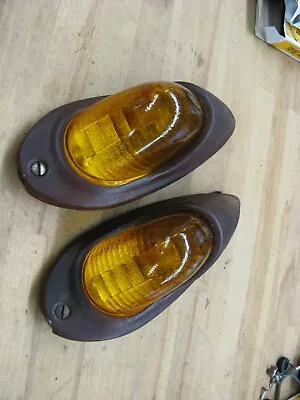 2 Vintage Do Ray 474 Cab Clearance Marker Lights Same As Auto Lamp 474 • $140