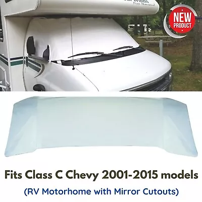 Windshield Cover For Chevy 2001-2015 Class C RV Motorhome Privacy Sun Shield Car • $129.15