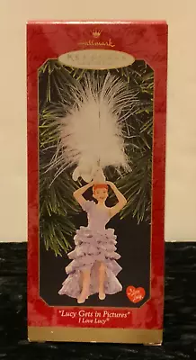 1999 HALLMARK I LOVE LUCY “Lucy Gets In Pictures” Keepsake Ornament (DD) • $7.50