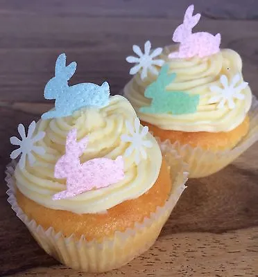 EASTER Rabbit Edible Cake Topper PRECUT | Baking | Cake Decorations | Sprinkles • £2.49