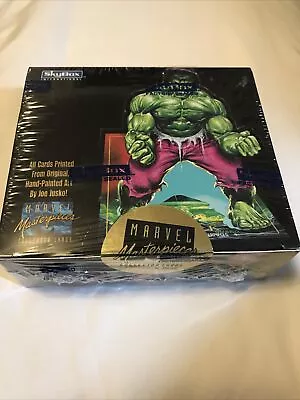 1992 Skybox Marvel Masterpieces  Collector Cards Sealed In  Skybox  Factory Wrap • $365