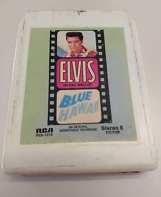 ELVIS PRESLEY 8 Track Tape Tested Working Blue Hawaii 1961 • $15.25