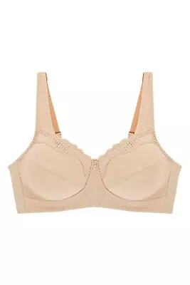 Bestform 535 Nude Cotton Comfort Bra • £35