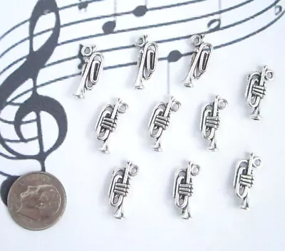 New 20  Tibet Silver  Musical Trumpet  Charms/pendants-cute • $5.10
