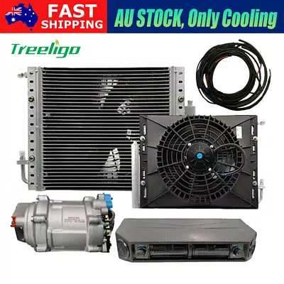 Universal Underdash Air Conditioner Evaporator 12V Cooling A/C Kit Fit RV Truck • $1149.99