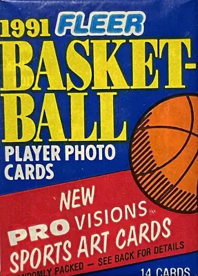 1991-92 Fleer Series 1 - SEALED PACK - [14 Cards] - Jordan Bird Magic • $7.50