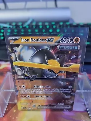 Iron Boulder Ex - 099/162 - Ultra Rare - Temporal Forces - NM/M - Pokemon Card • $3.50