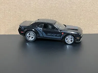 HOT WHEELS  CUSTOM   '18 Dodge Challenger SRT Demon W/REAL RIDERS • $10.99