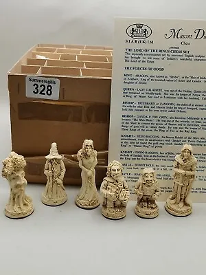 £55 • Buy 1988 Lord Of The Rings Chess Set By Mascott Direct With Character Sheet