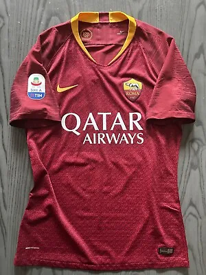 2018/19 Nike AS Roma De Rossi Match Issue Home Jersey • $250