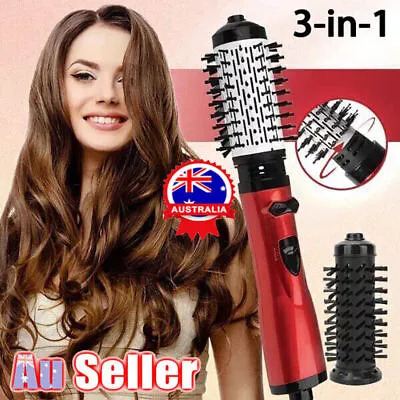 3 In 1 Hot Air Styler And Rotating Hair Dryer Curly Hair Fast Hair Styling Tool • $36.59