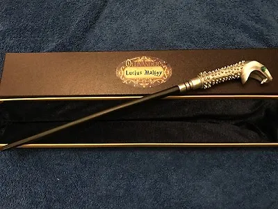 Lucius Malfoy Snake Wand 15  Harry Potter Ollivander's Noble Wizarding World • $32