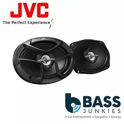 For Nissan Navara D40 04-15 JVC 800 Watts 3 Way 6x9 Front Door Car Speakers • £39.95