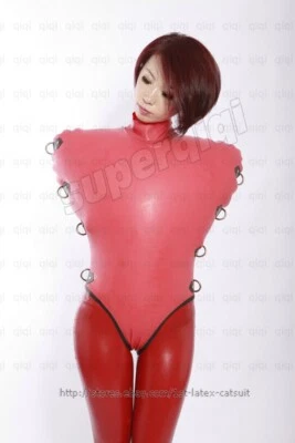 $188 • Buy Latex/Rubber .8mm Inflatable Leotard Top Suit Straight Jacket Inner Sleeve Heavy