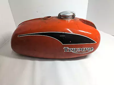 Vintage Triumph Motorcycle Fuel Gas Tank • $250