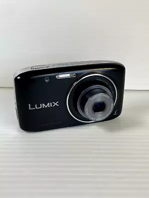 PANASONIC Lumix DMC-F2 Black Digital Camera + Charger • $124.97