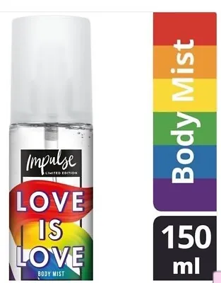 1 X Bottle Impulse Love Is Love Limited Edition Body Mist Spray 150ml • £9.99