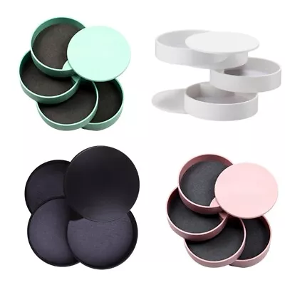 Jewelry Storage Organizer Box For Women Girls 4 Layer Rotating Jewellery Box • $18.34