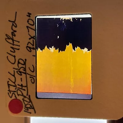 Clyfford Still “PH 950  35mm Art Slide Abstract Expressionism • $14.95