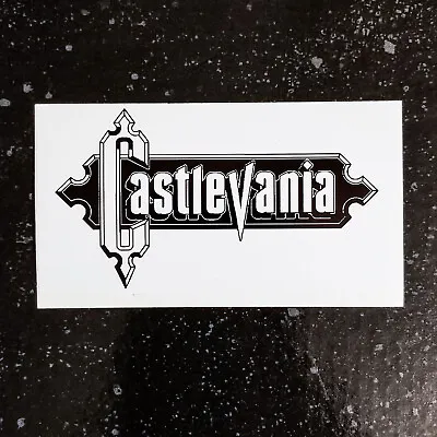 [4  X 2 ]  [Vinyl Bumper Sticker] - Castlevania - Konami SOTN PS1 Dracula 2 3 4 • $4.35